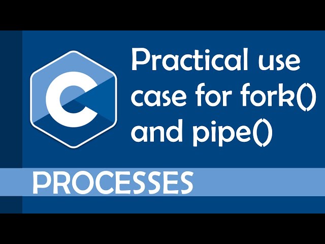 Practical use case for fork and pipe in C