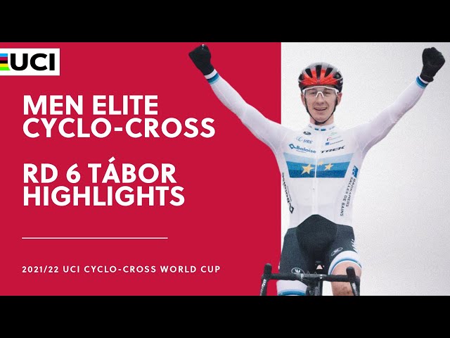 Round 6 - Men Elite Highlights | 2021/22 UCI CX World Cup - Tábor