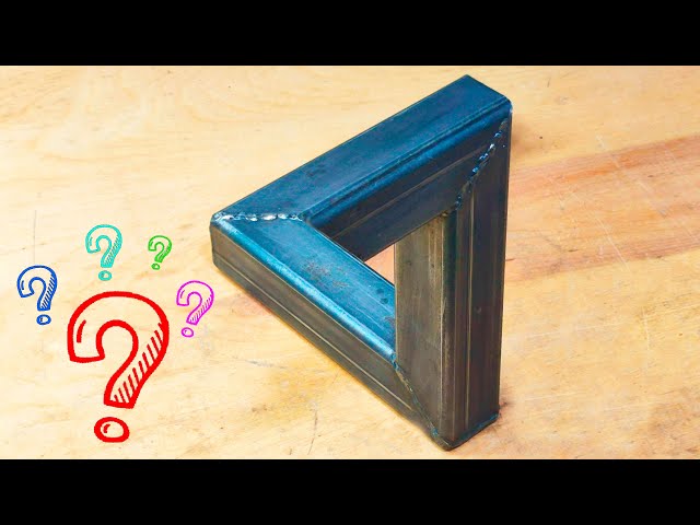 How to Weld an Impossible Triangle (Tribar)? | Is It possible?
