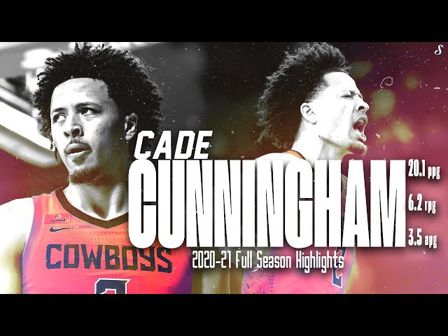 Cade Cunningham OSU 2020-21 Full Season Highlights | 20.1 PPG 6.2 RPG 3.5 APG, #1 Pick! #Pistons