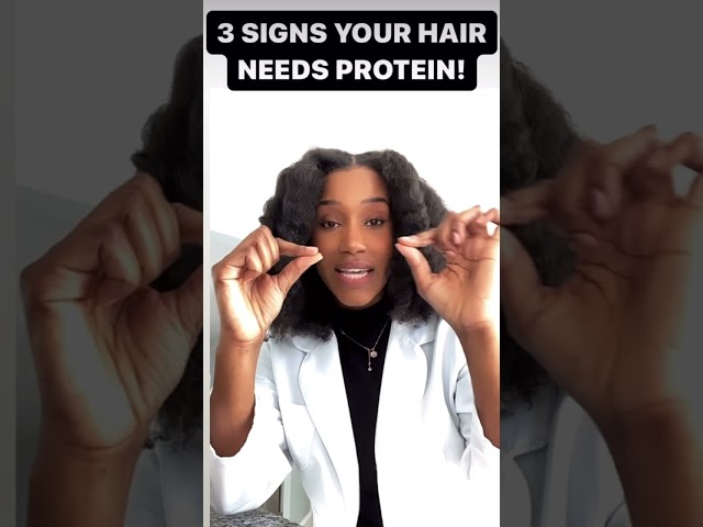 3 SIGNS YOUR HAIR NEEDS PROTEIN! 💁🏾‍♀️