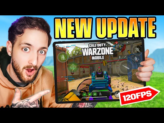 WARZONE MOBILE 120 FPS UPDATE! (Pre Global Launch Update)