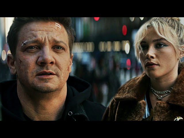 Yelena + Clint (+Kate Bishop) | Hawkeye 1x05 | As we come | She said she's Natasha's sister