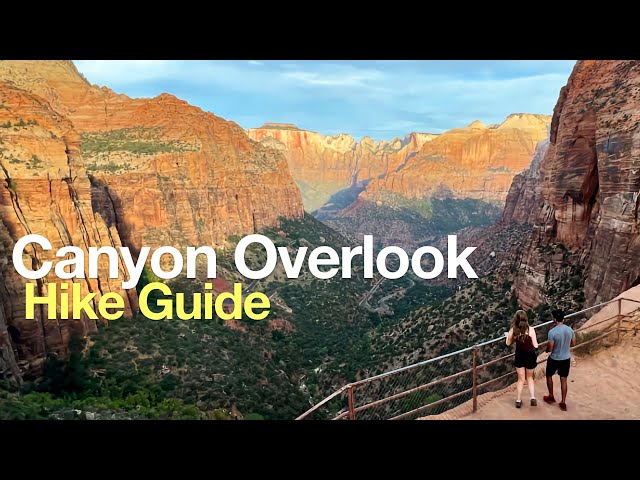 Hike Canyon Overlook Trail (Zion National Park)