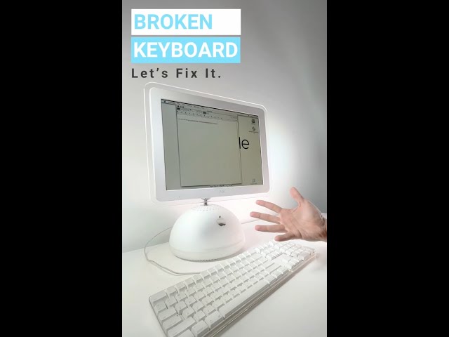 Broken Keyboard, Lets Fix It