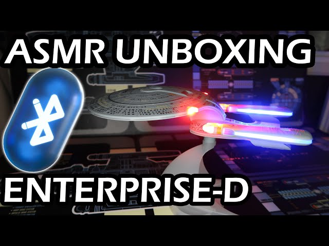 ASMR Bluetooth Enterprise-D Unboxing
