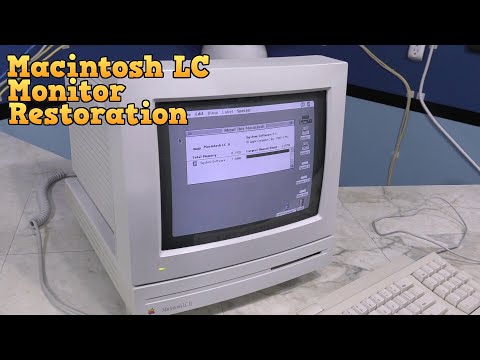 Macintosh LC Monitor Restoration