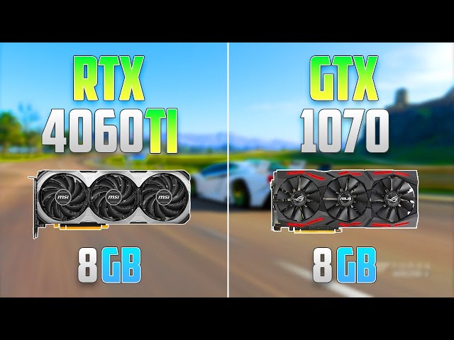 RTX 4060 TI vs GTX 1070 - How Big is the Difference?