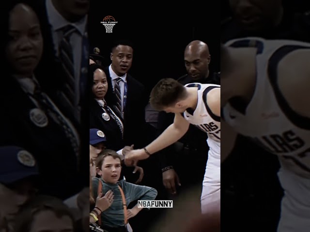 Respect Moment with Luka Doncic 💖🥰 #shorts