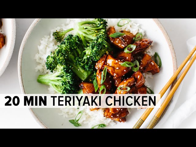 TERIYAKI CHICKEN | easy 20-minute chicken recipe