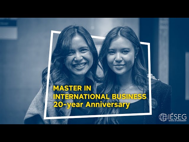 Master in International Business | 20-year Anniversary
