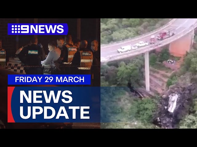 South African bus crash kills 45 people; Melbourne man shot dead on street | 9 News Australia