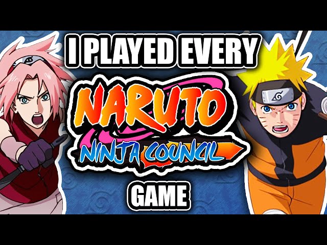 I Played EVERY Naruto: Ninja Council Game In 2023