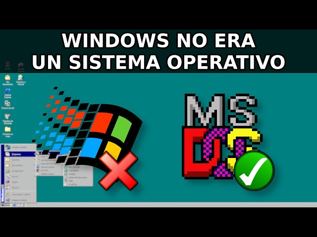 La historia de MS-DOS: El verdadero origen de WINDOWS