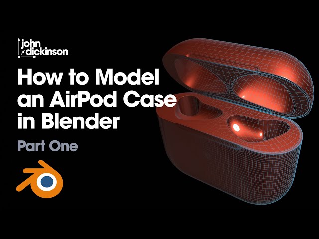 How To Model an AirPod Case in Blender - Part 1