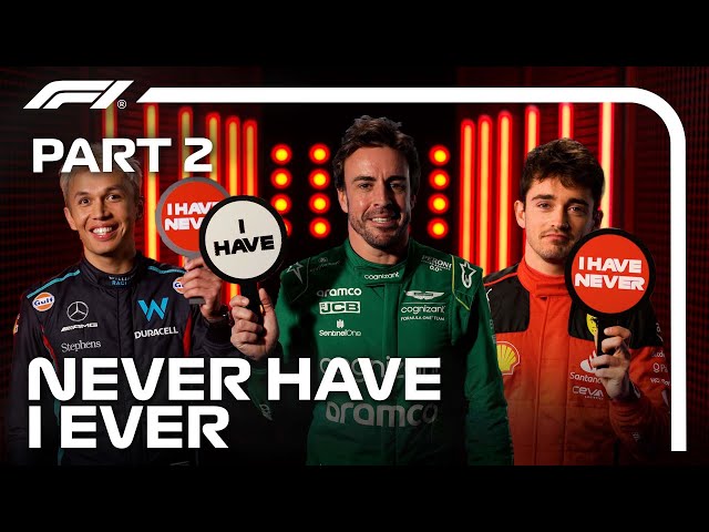 MORE Never Have I Ever With Our 2023 F1 Drivers! | Episode 2