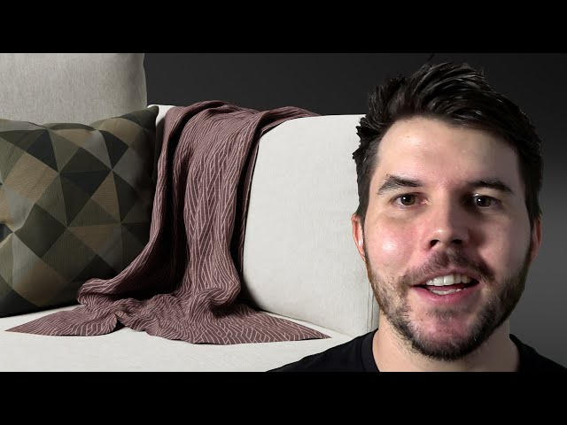 How to Make a Blanket in Blender (Couch Part 8)