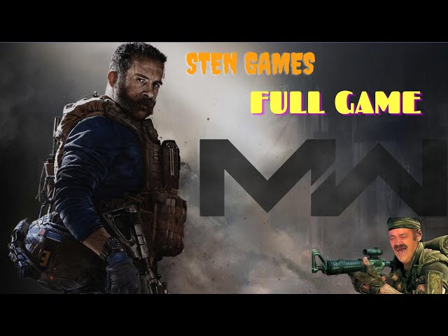 Call of Duty Modern Warfare 2019 - Full Game Playthrough [4K 60FPS XBOX X]
