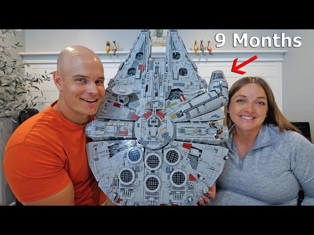THIS TOOK US 9 MONTHS TO BUILD! - Largest Star Wars LEGO Ship!