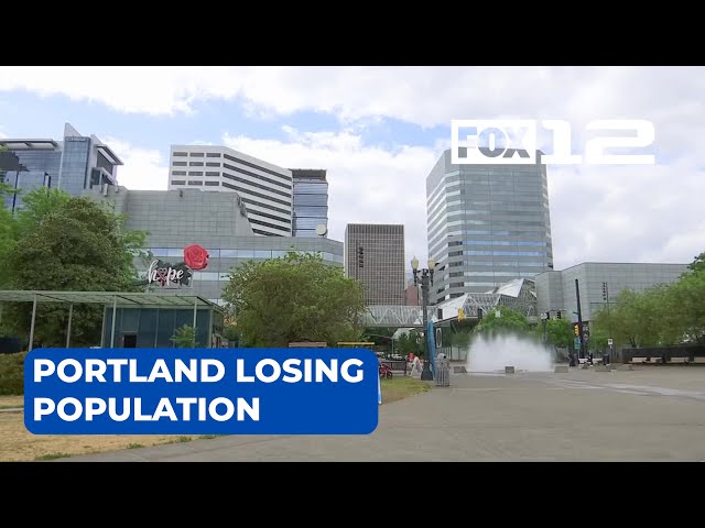 Portland is one of the fastest-shrinking US cities
