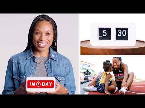 Everything Olympic Sprinter Allyson Felix Does in a Day