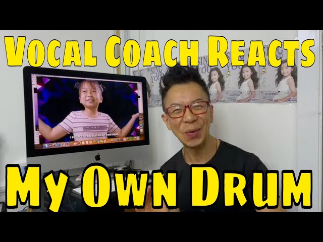 Vocal Coach Reacts to My Own Drum | Dion Tam |