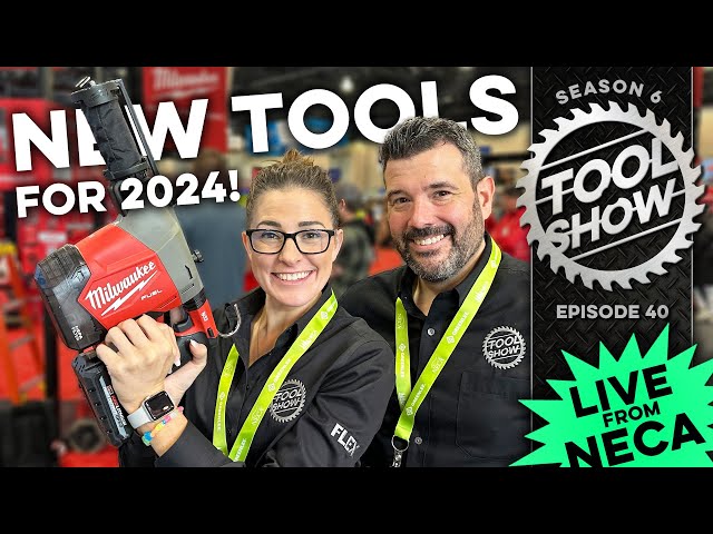 NEW Power Tools from Milwaukee, DeWALT, Hilti and more! Live from NECA!