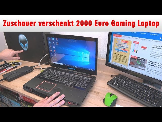 Zuschauer verschenkt 2000 Euro Gaming Laptop - Schrott oder TOP ?