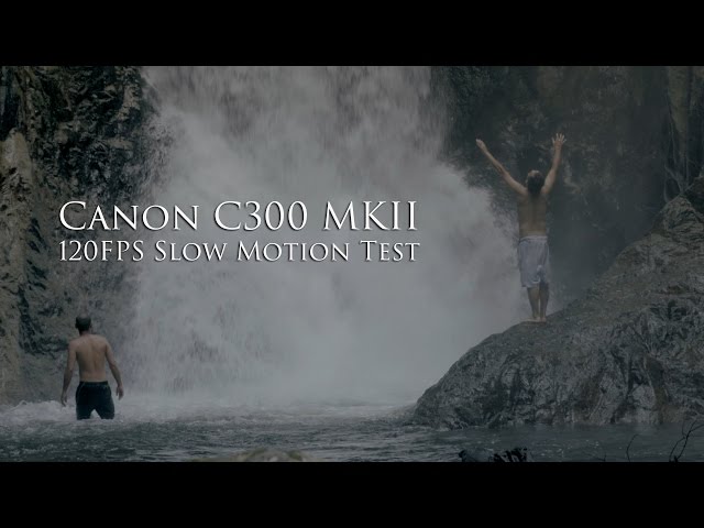 C300 MKII Slow Motion Test
