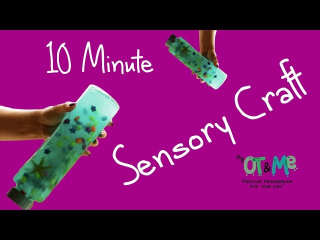 Fun and Easy Calming Sensory Bottle | Kids Craft Ideas