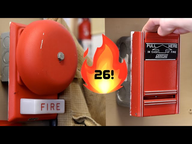 ADT Fire System Test 26 | Newly Unboxed Alarms!