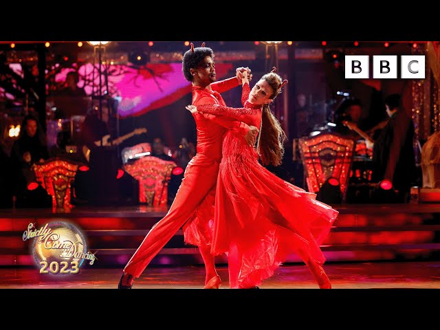 Annabel Croft and Johannes Radebe Tango to Need U Tonight by INXS ✨ BBC Strictly 2023