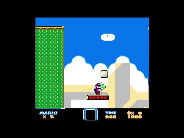(bad edit) SMW NES with an athletic theme