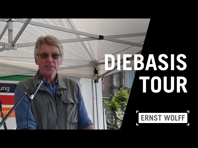 Ernst Wolff: dieBasis Tour für die Landtagswahlen (Düsseldorf 14.05.2022)
