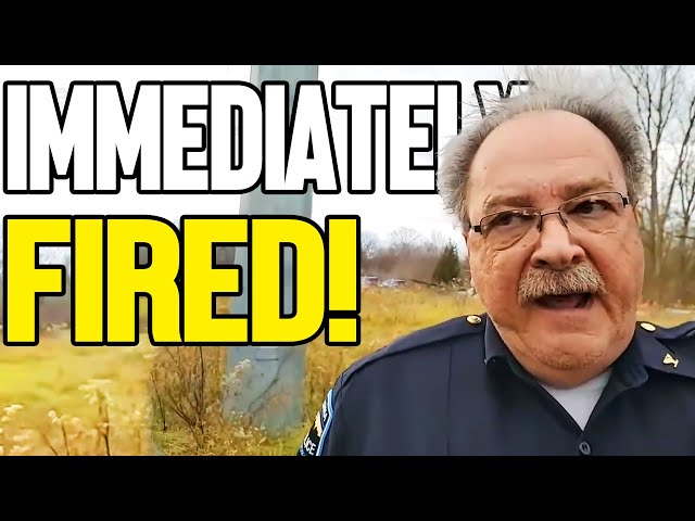 Police Chief Swiftly Fired For Misconduct