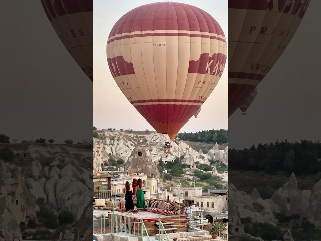 Check Out This New Place For Hot Air Balloon Rides in Turkiye!