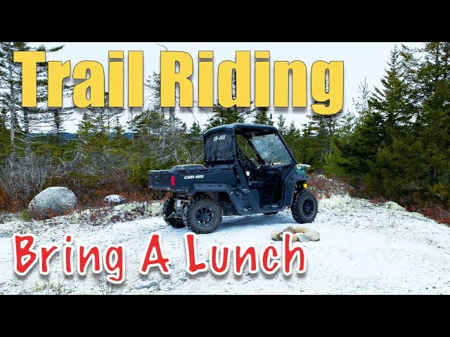 Off-Roading Adventure: Can-Am Defender & Yamaha Viking in Mersey Bowater Trail Riding