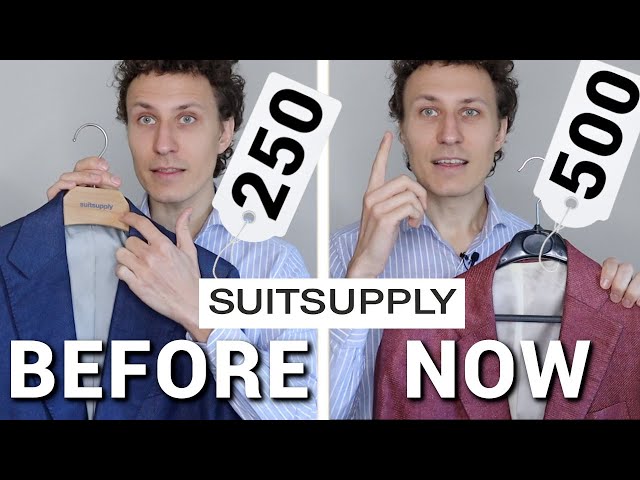 Why SuitSupply is not worth it anymore? Best alternatives