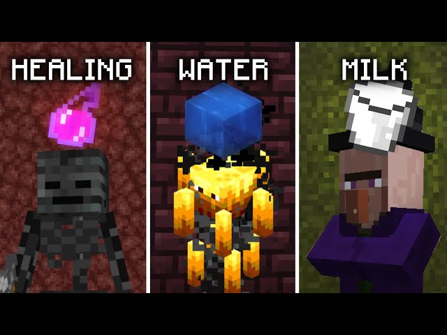 Minecraft: Mobs and their weaknesses. #2