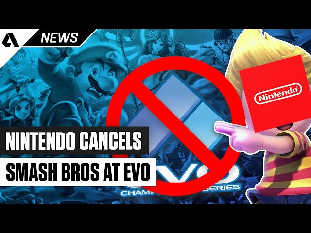 Super Smash Bros Removed From EVO - Nintendo Withdraws Support