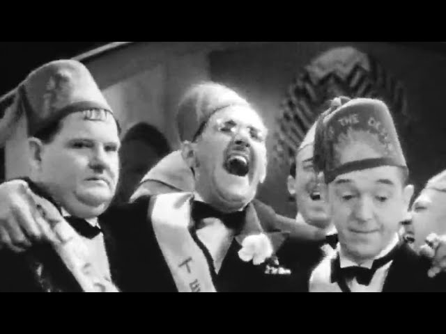 Son's of the Desert - Laurel and Hardy Original Black & White Full Movie 1933 HD 1080