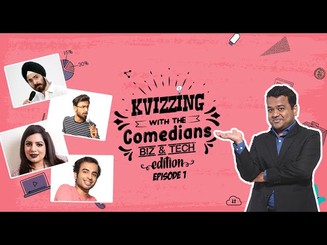KVizzing With The Comedians - BizTech Edition | QF1 ft. Angad, Biswa, Mallika & Shaad
