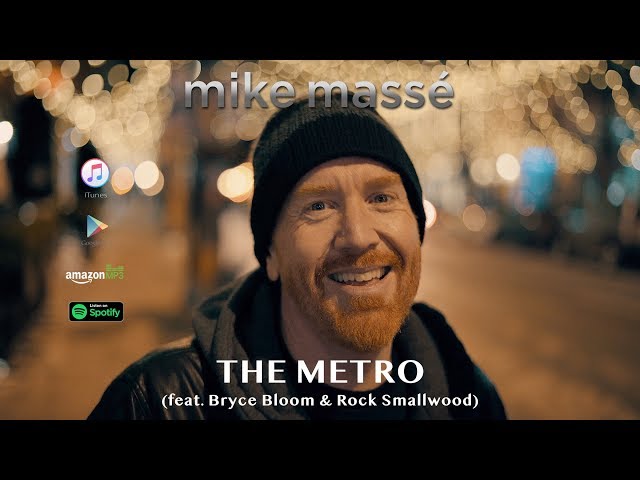 The Metro (acoustic Berlin cover) - Mike Massé feat. Bryce Bloom & Rock Smallwood