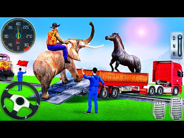 Farm Animal Truck Transport Simulator - Real Zoo Transporter Offroad Driving - Android GamePlay