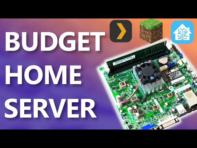 Incredible Budget Home Server! (Minecraft, Plex, Home Assistant, NAS)