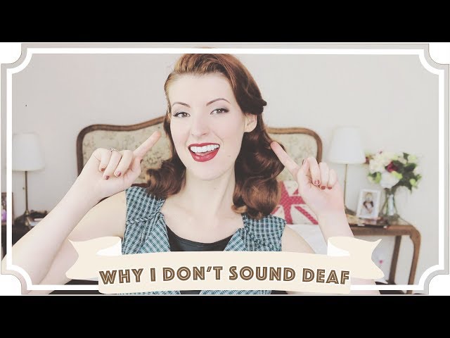 Why I Don't Sound Deaf  // International Week of the Deaf [CC]