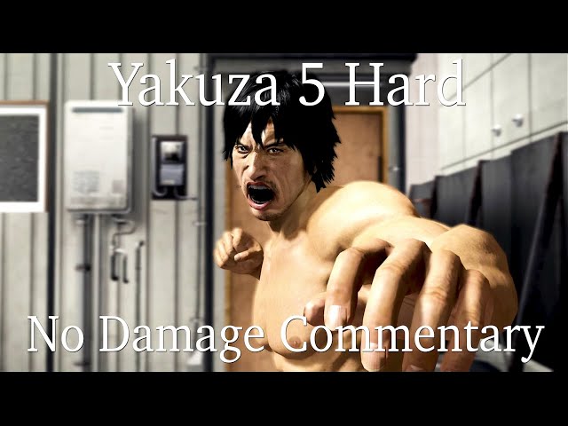 Yakuza 5 Hard No Damage All Bosses (Commentary)