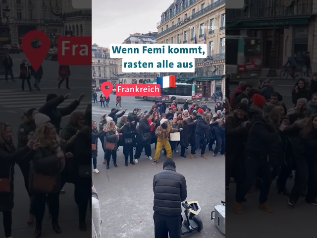 Femi bringt ganz Paris zum Tanzen