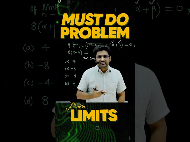 A Must Do Problem From Limits #bhannatmaths #maths #limits #jee2024