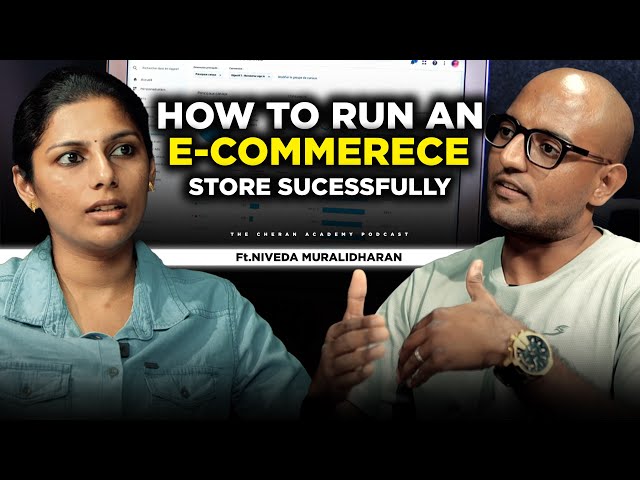 How to Start an E-Commerce Business from Scratch| Ft.Niveda Muralidaran | CHERAN TALKS | @Newgenmax